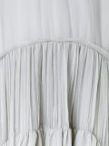 tiered ruched dress
