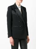 geometric panel insert blazer