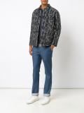 patterned shirt jacket