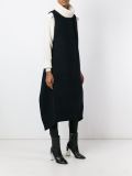 fluted sleeveless jacket