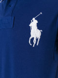 embroidered logo polo shirt 
