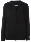 hooded cardigan