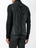 sleeveless biker jacket