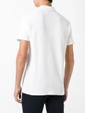 open collar polo shirt