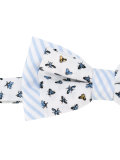 fly print bow tie