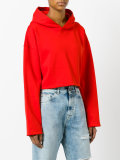 cropped hoodie