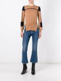 stripe detail jumper
