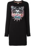 lion head embroidered sweatdress