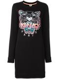 lion head embroidered sweatdress