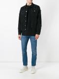 ripped detailing jacket