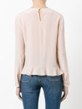 Rosa frill hem blouse