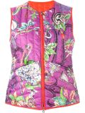 floral print gilet