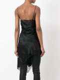lace trim slip dress