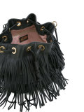 fringed shoulder bag 