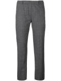 satin stripe trousers