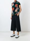 嵌花针织上衣