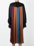 colour block shift dress