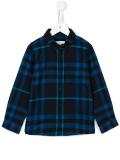 checked long sleeve shirt