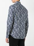 abstract print shirt