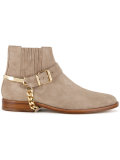fringed ankle boots