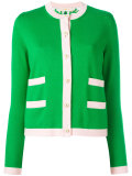 contrast trim cardigan 