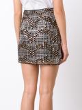 sequined short skirt