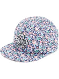 floral print cap