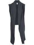 sleeveless cardi-coat