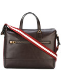 striped strap laptop bag