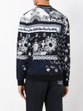 pattern knitted sweater