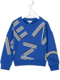 logo print sweatshirt