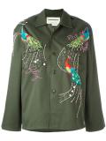 peacock embroidered jacket