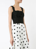 lace cropped top