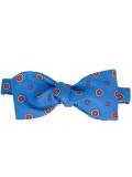 circle print bow tie