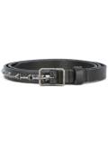 skinny spiked belt