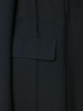 lace panel blazer
