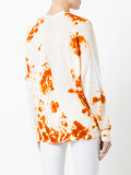 bleached effect jumper