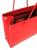 logo embossed shopper tote