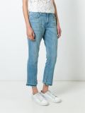 flared cropped jeans