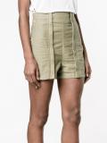 high-waisted shorts