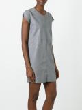 panelled mini dress