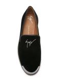 toe cap loafers