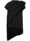 'Grotto' draped jacket