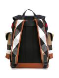 checked backpack