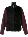 high neck zipped jacket