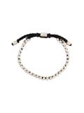 'Woven Double Mini Skull' bracelet
