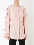 draped sleeves shirt 