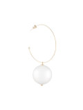 hoop pearl earrings 