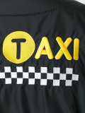 taxi embroidered bomber jacket