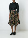 花卉提花半身裙